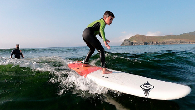 Escola de surf Santiago de Pantín